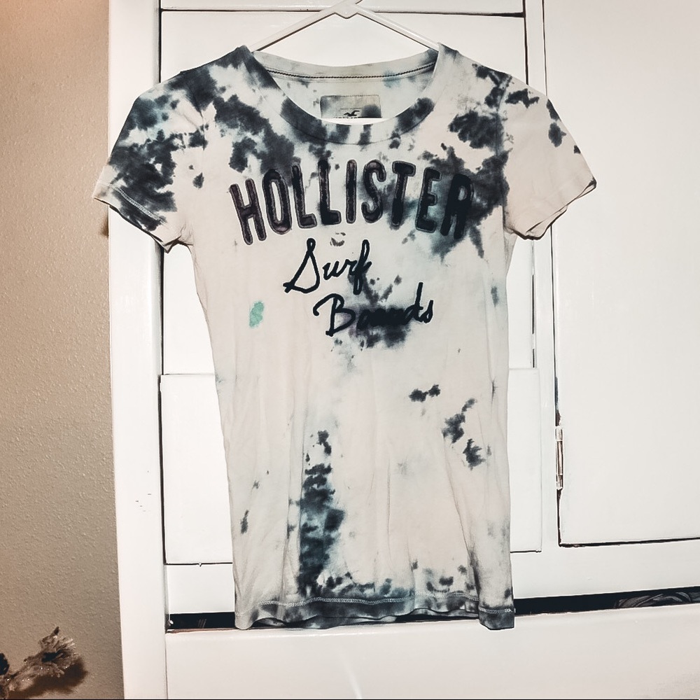 🦋 Hollister Slim Fit Surf shirt diy tie dye